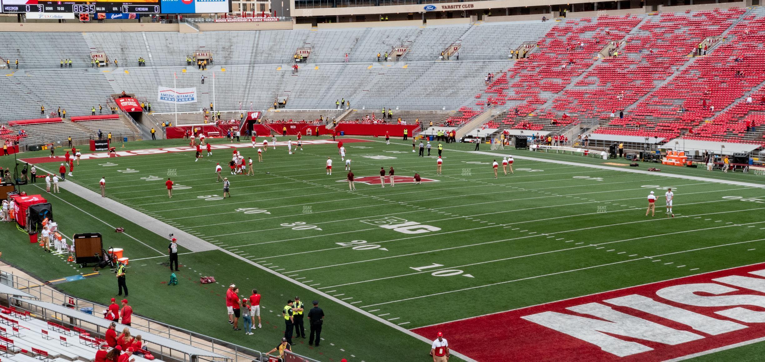 Seating view for Camp Randall Stadium Section Z 1