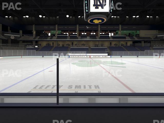 Seating view for Compton Family Ice Arena Section 9