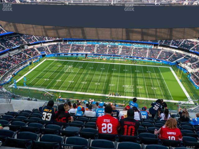 Seating view for SoFi Stadium Section 515