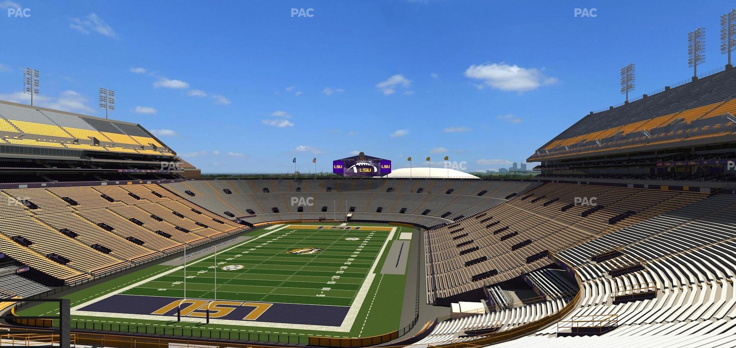 Seating view for Tiger Stadium Section Suite 145