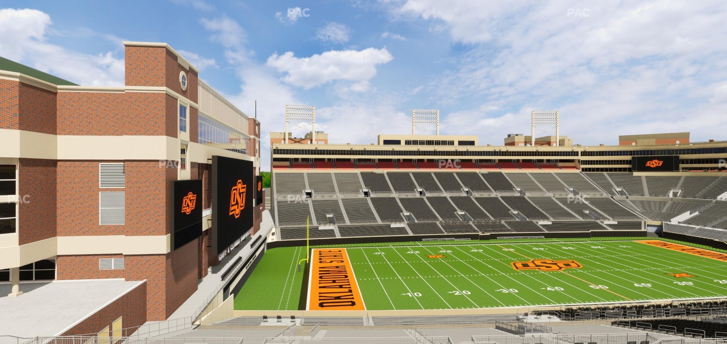 Seating view for Boone Pickens Stadium Section 240