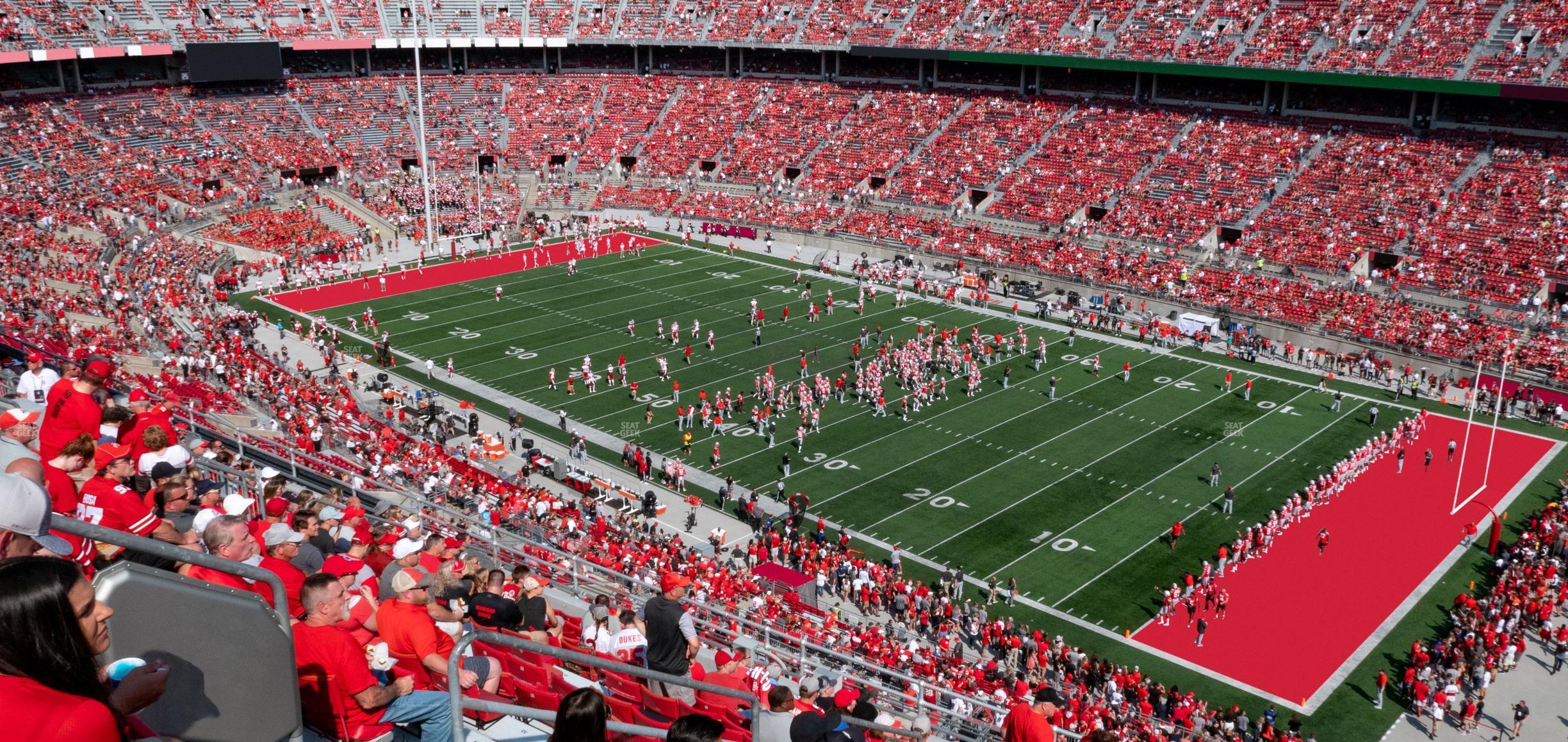 Seating view for Ohio Stadium Section 29 C