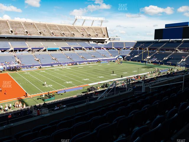 Seating view for Camping World Stadium Section Plaza 39