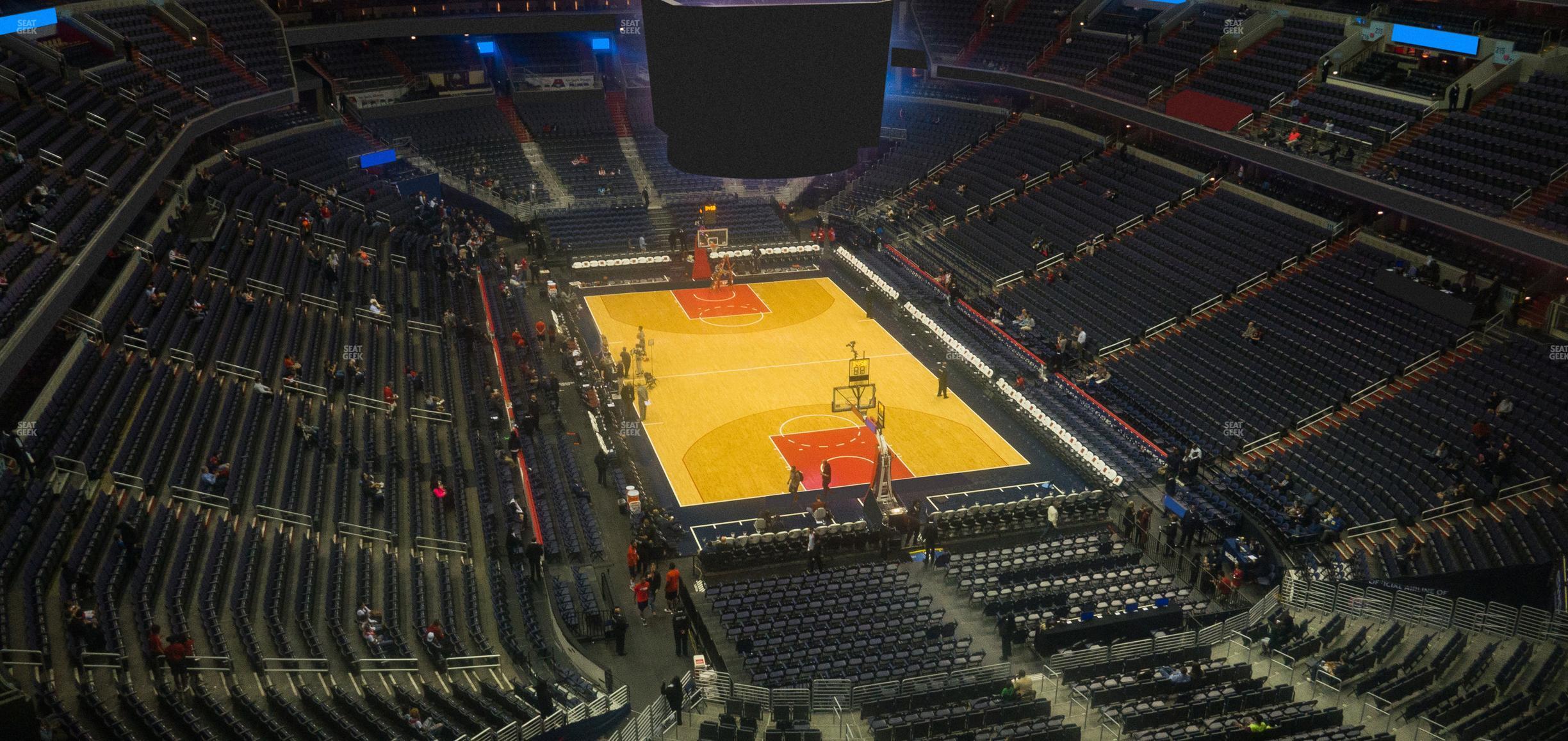 Seating view for Capital One Arena Section 407