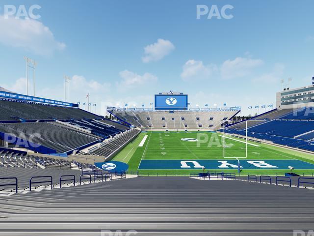 Seating view for LaVell Edwards Stadium Section 126