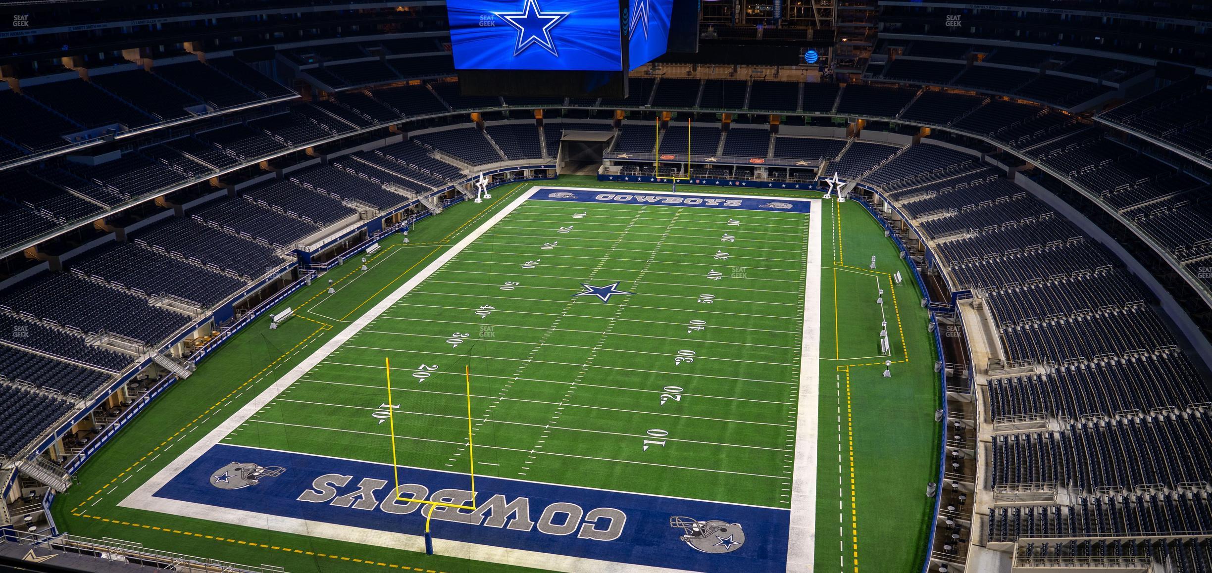 Seating view for AT&T Stadium Section 425