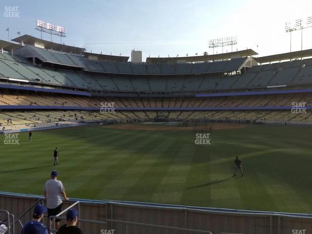 Seating view for Dodger Stadium Section 312 Pr