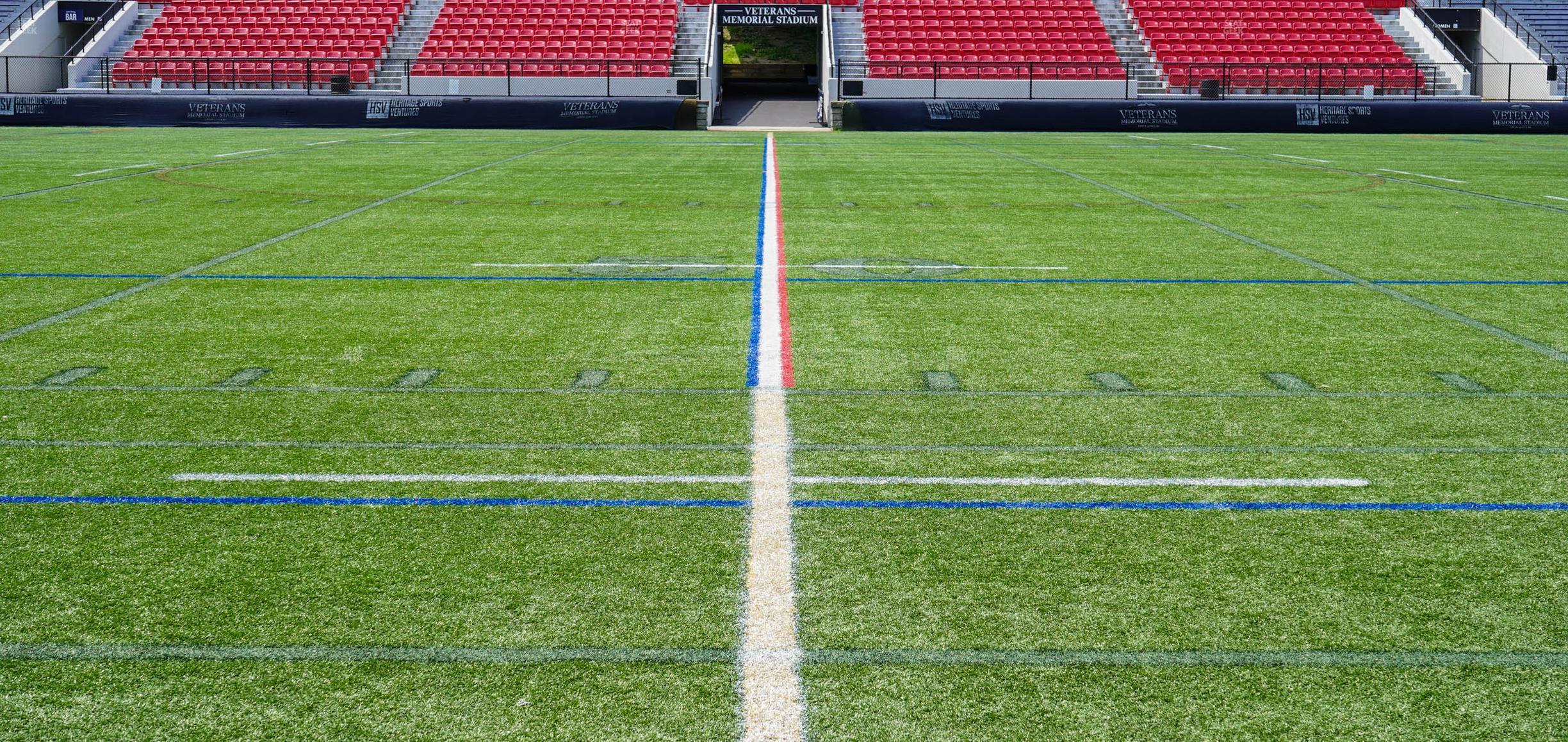 Seating view for Veterans Memorial Stadium Section Delta Lantern Suite