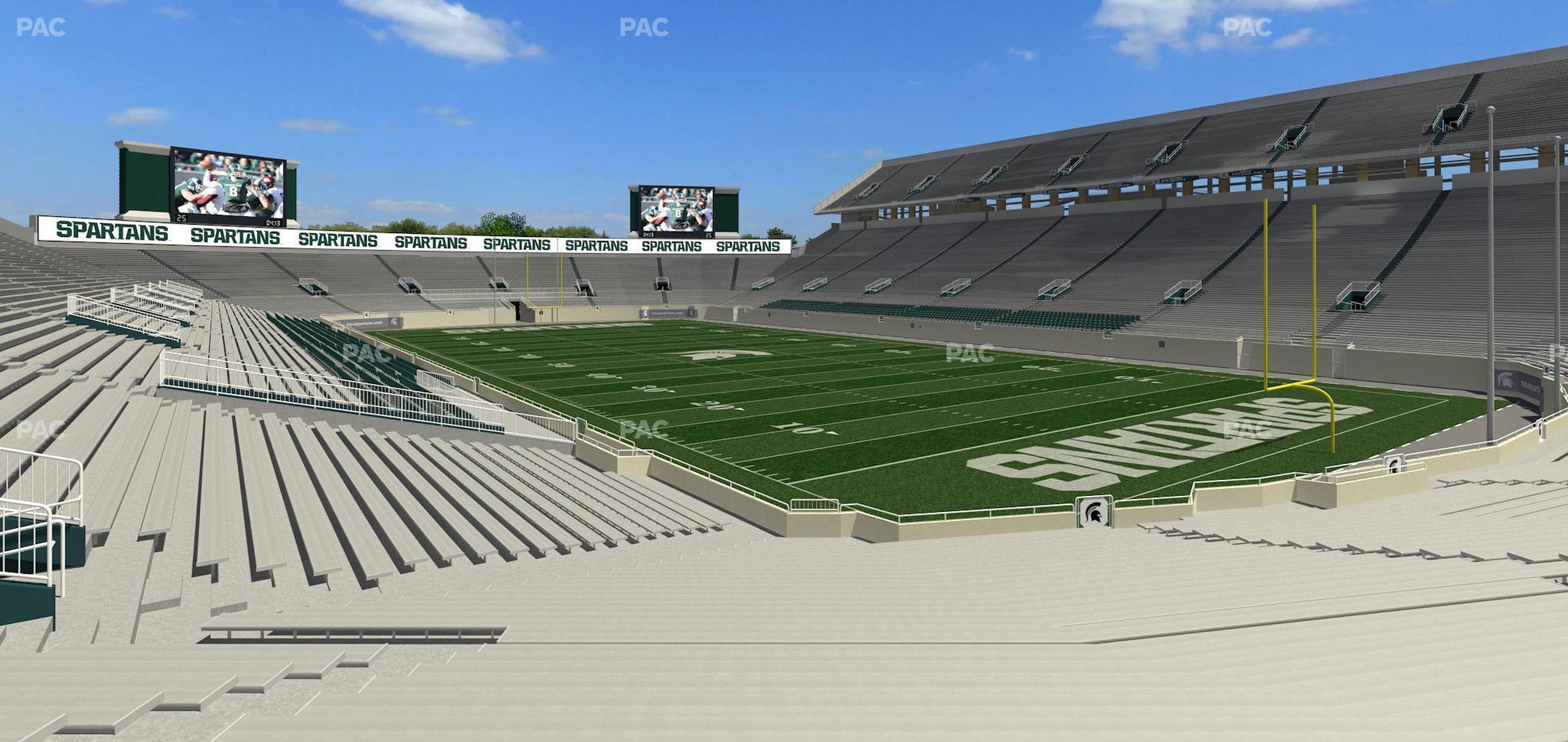 Seating view for Spartan Stadium (Michigan) Section 19