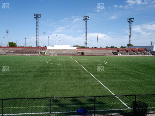 Seating view for Keyworth Stadium Section Gold