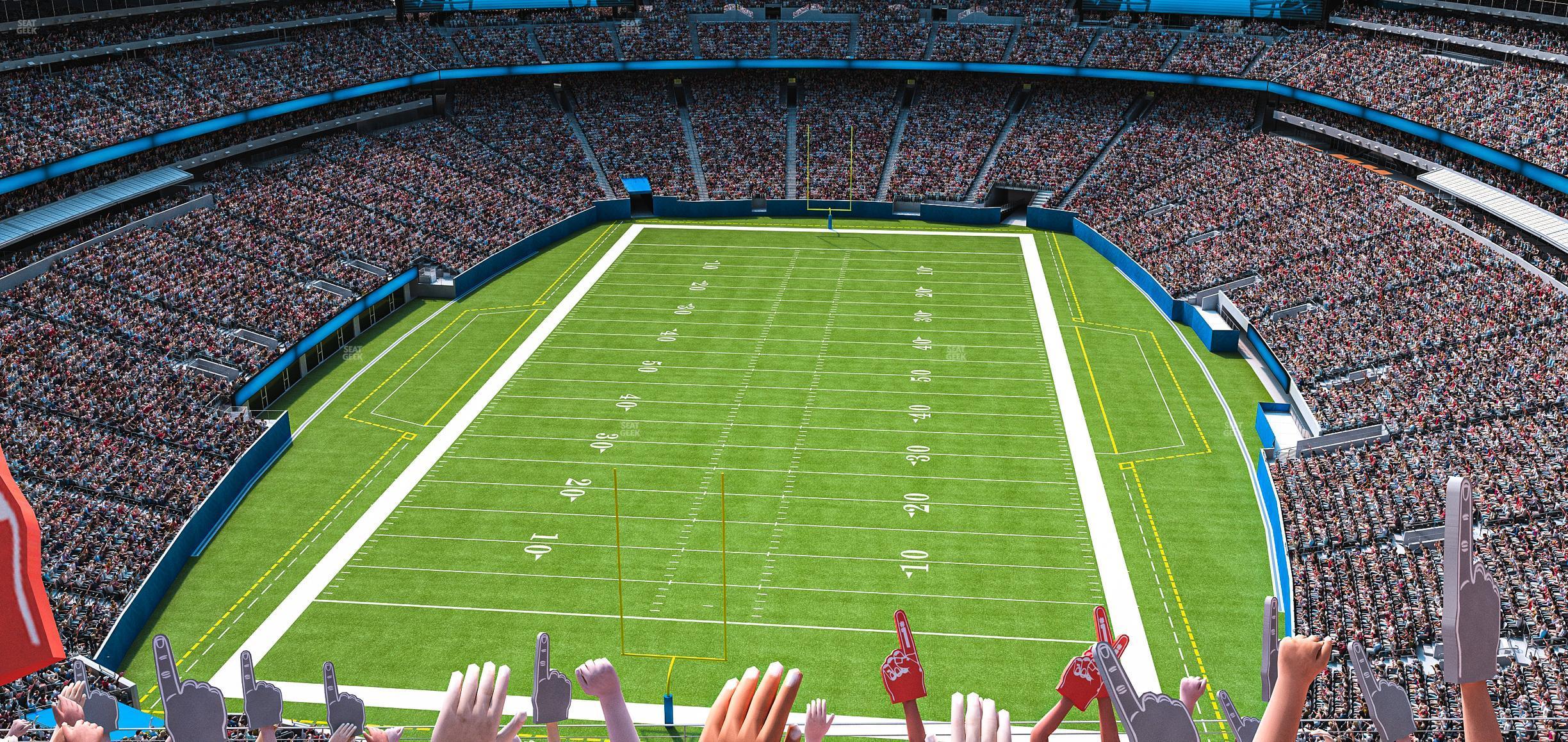 Seating view for MetLife Stadium Section 350