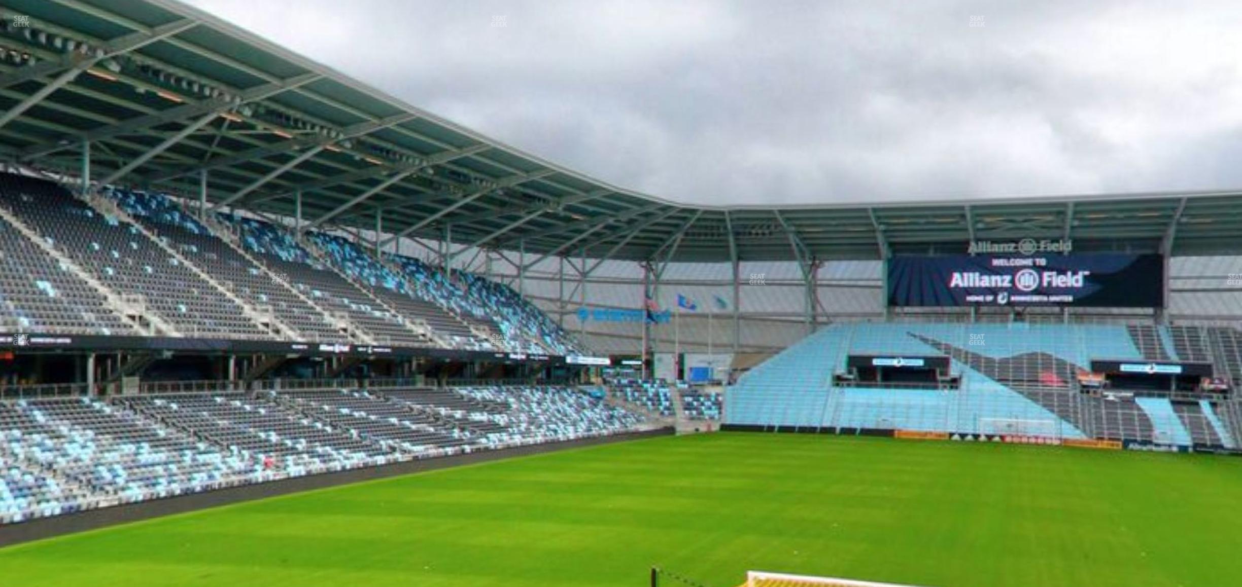 Seating view for Allianz Field Section 04