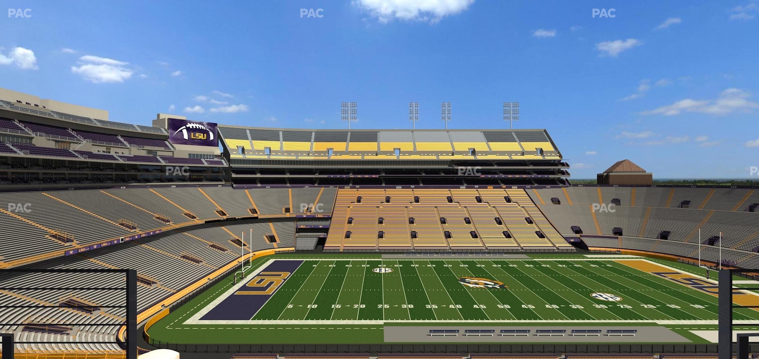 Seating view for Tiger Stadium Section Suite 118