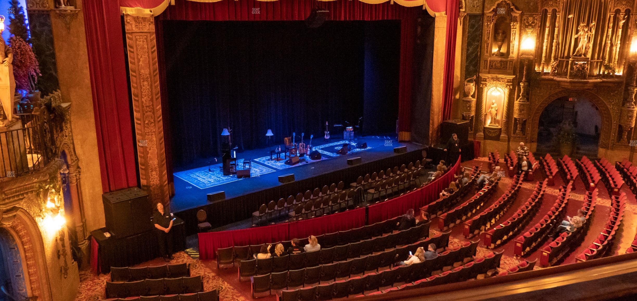 Seating view for Louisville Palace Section Loge 6