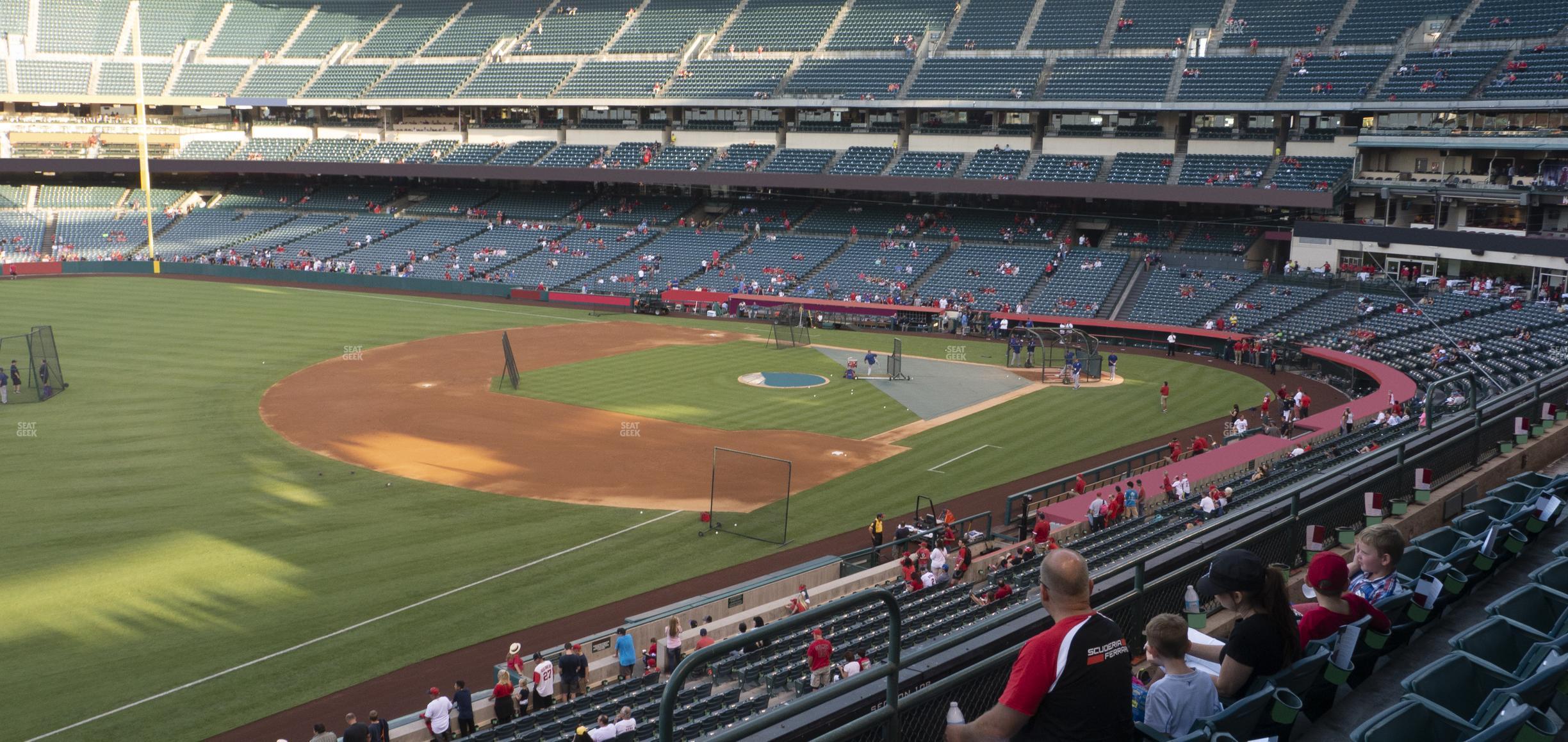 Seating view for Angel Stadium of Anaheim Section 310