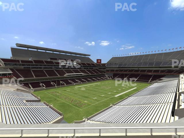 Seating view for Kyle Field Section 241