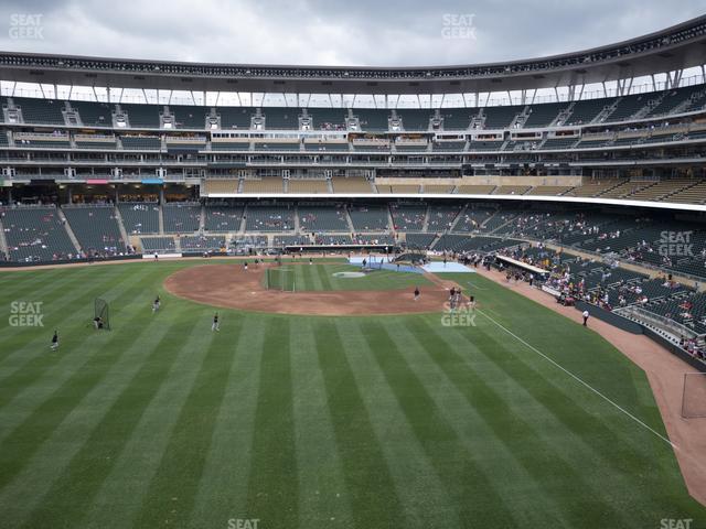 Seating view for Target Field Section 230