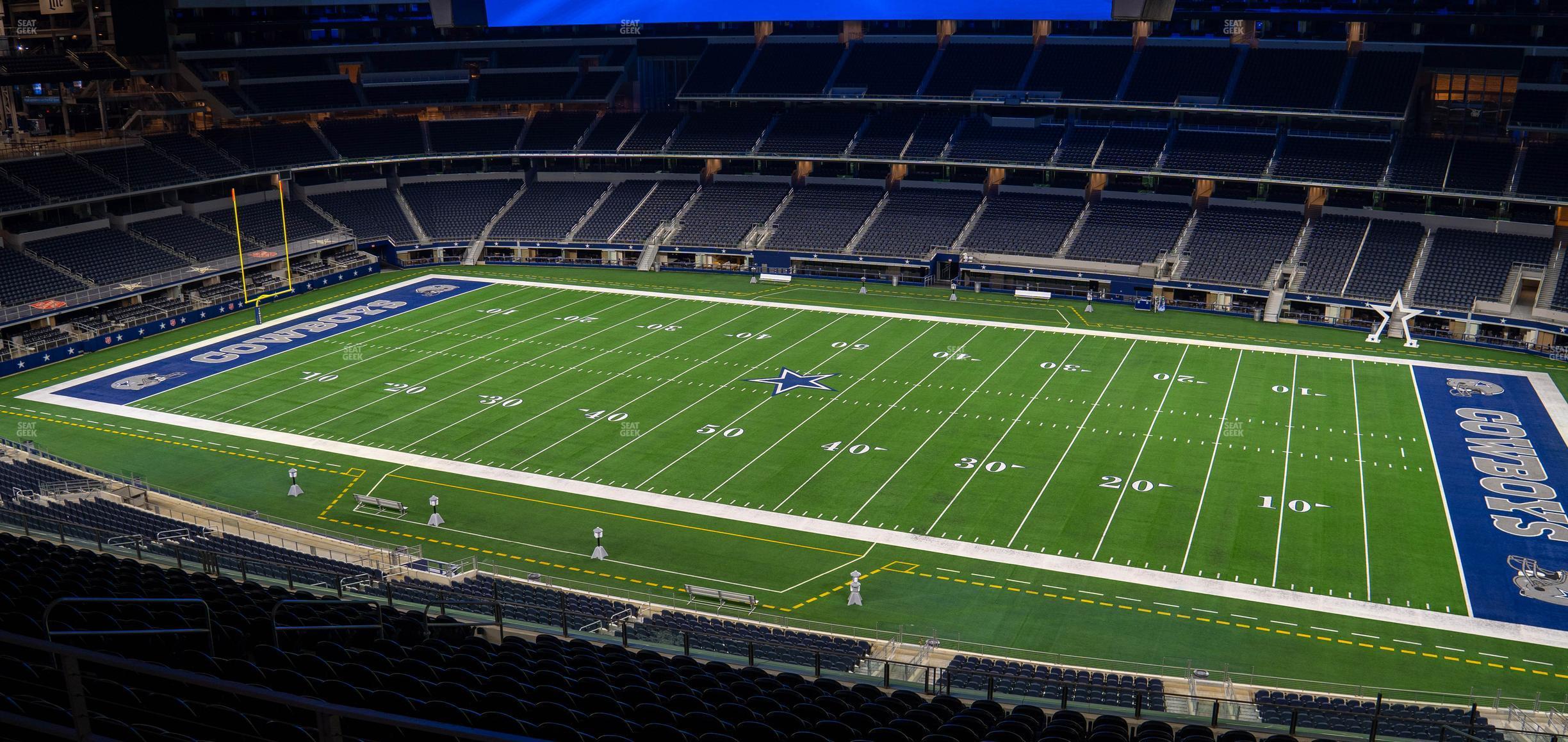 Seating view for AT&T Stadium Section Silver Suite 439