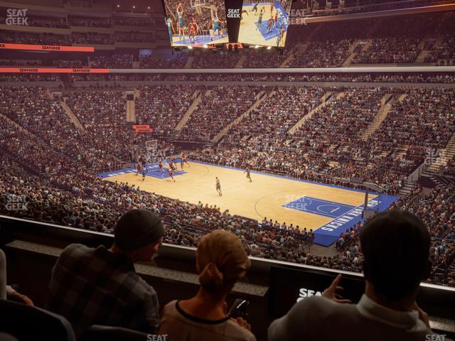 Seating view for Madison Square Garden Section Lexus Level Suite 53