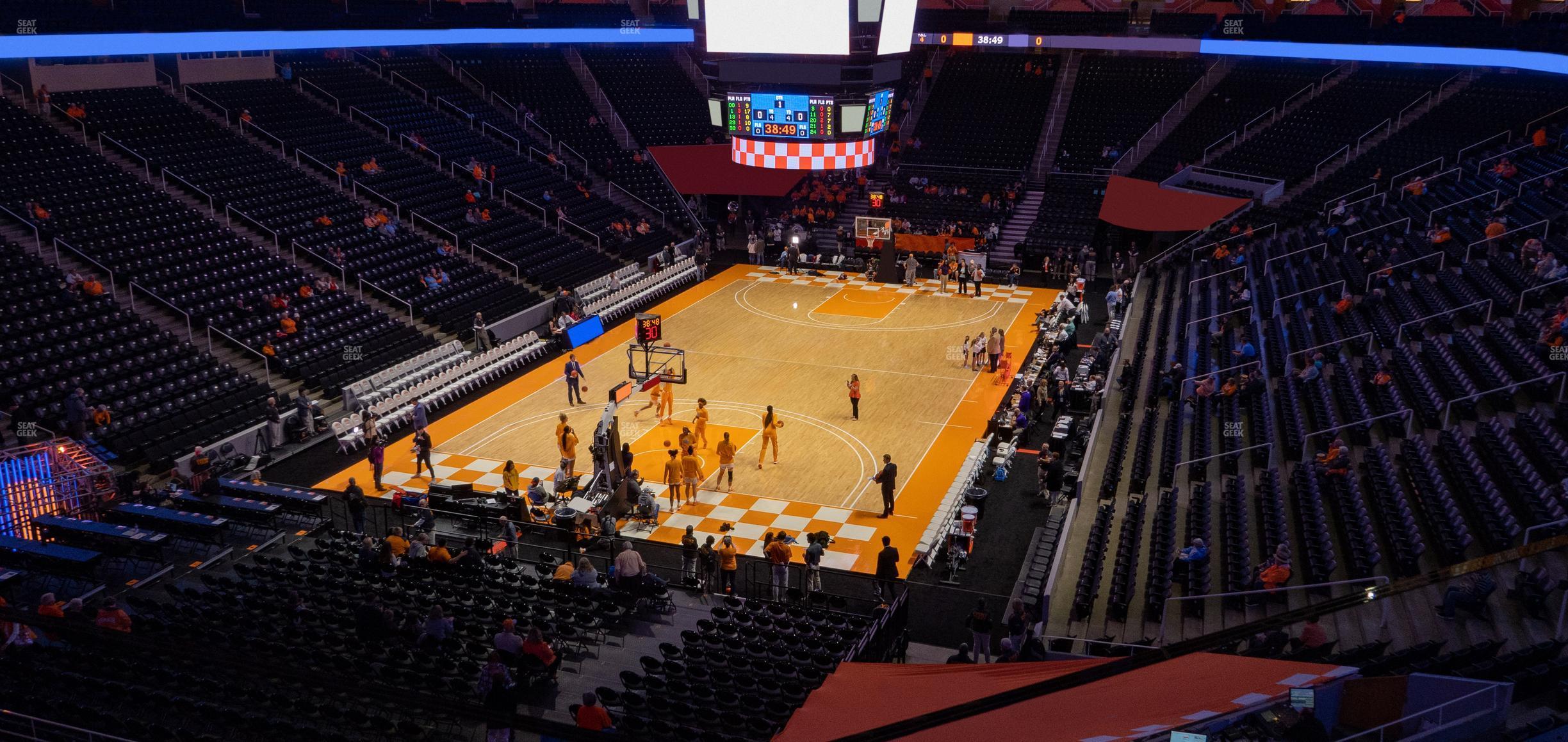 Seating view for Thompson-Boling Arena at Food City Center Section 211