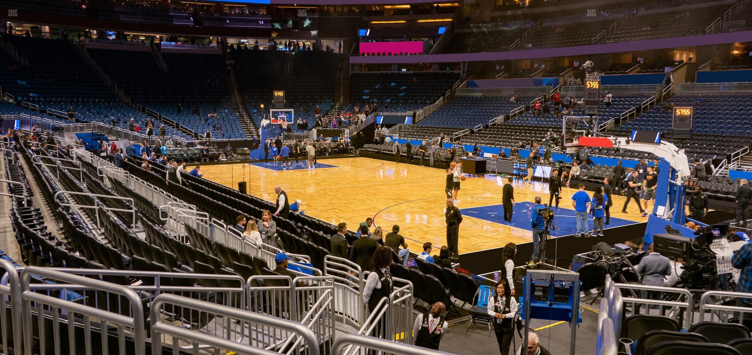 Seating view for Kia Center Section 112