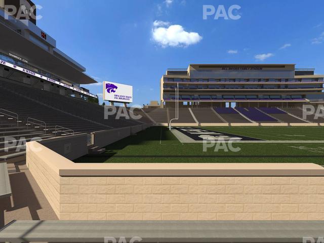 Seating view for Bill Snyder Family Stadium Section 20