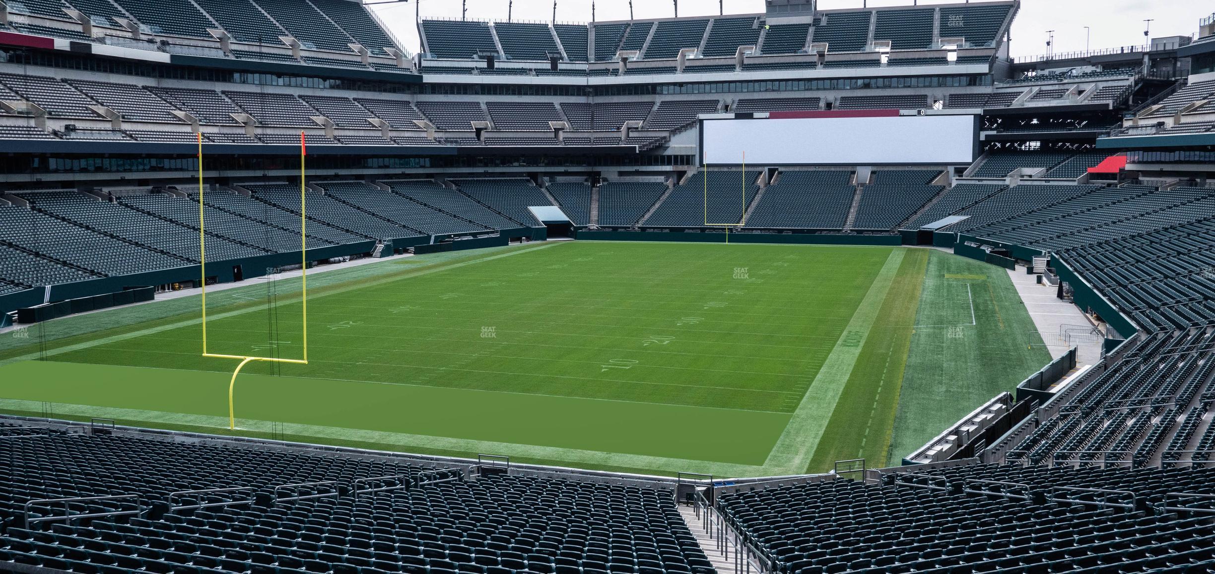 Seating view for Lincoln Financial Field Section 131