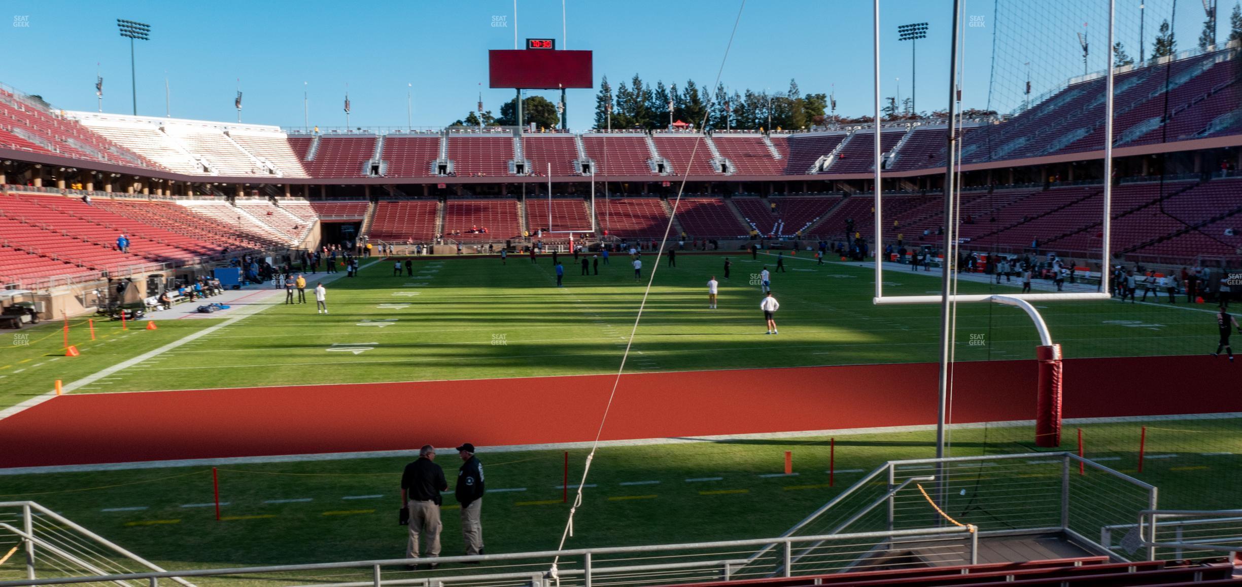 Seating view for Stanford Stadium Section 124