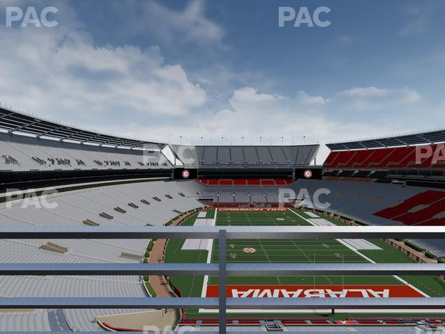 Seating view for Bryant Denny Stadium Section Nn 9