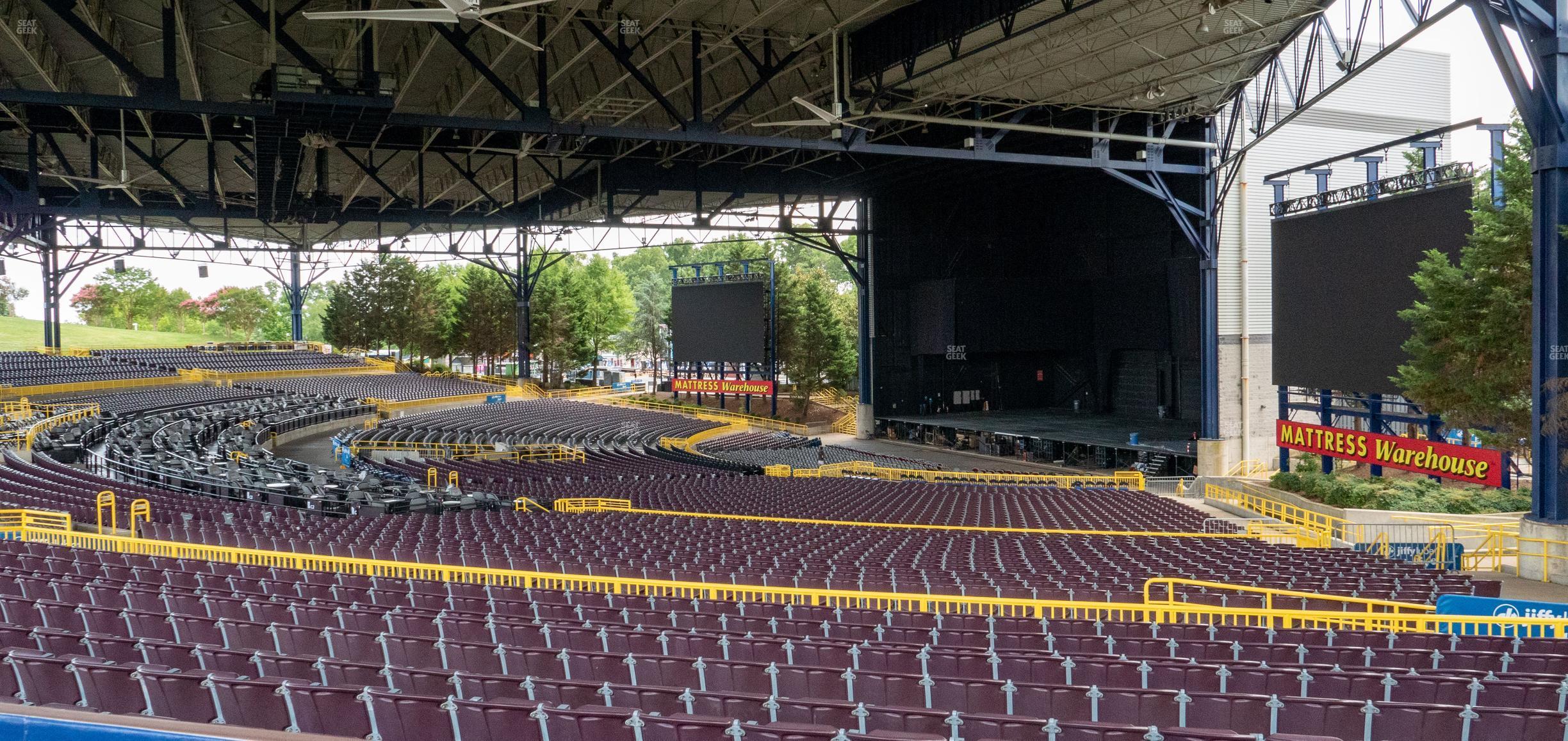 Seating view for Jiffy Lube Live Section Deck 1