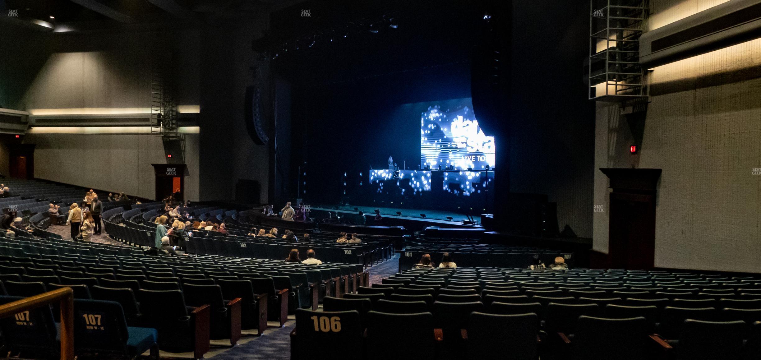 Seating view for Rosemont Theatre Section 106