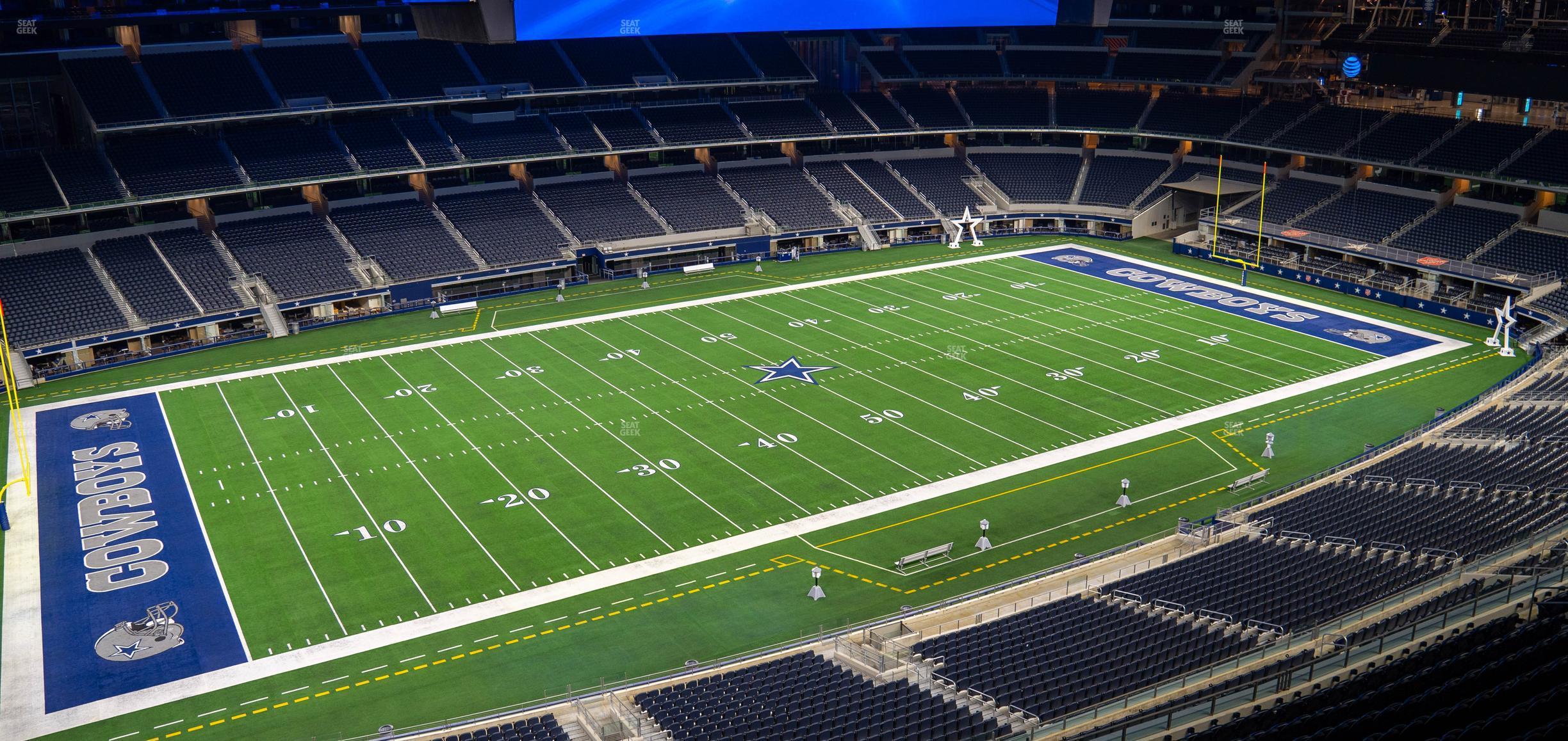 Seating view for AT&T Stadium Section Ring Of Honor Suite 554