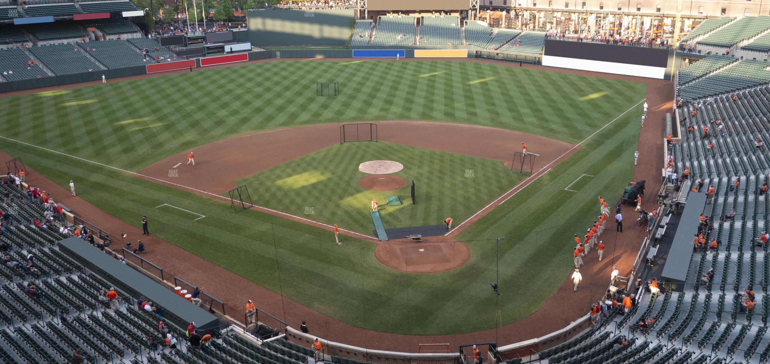 Seating view for Oriole Park at Camden Yards Section 340