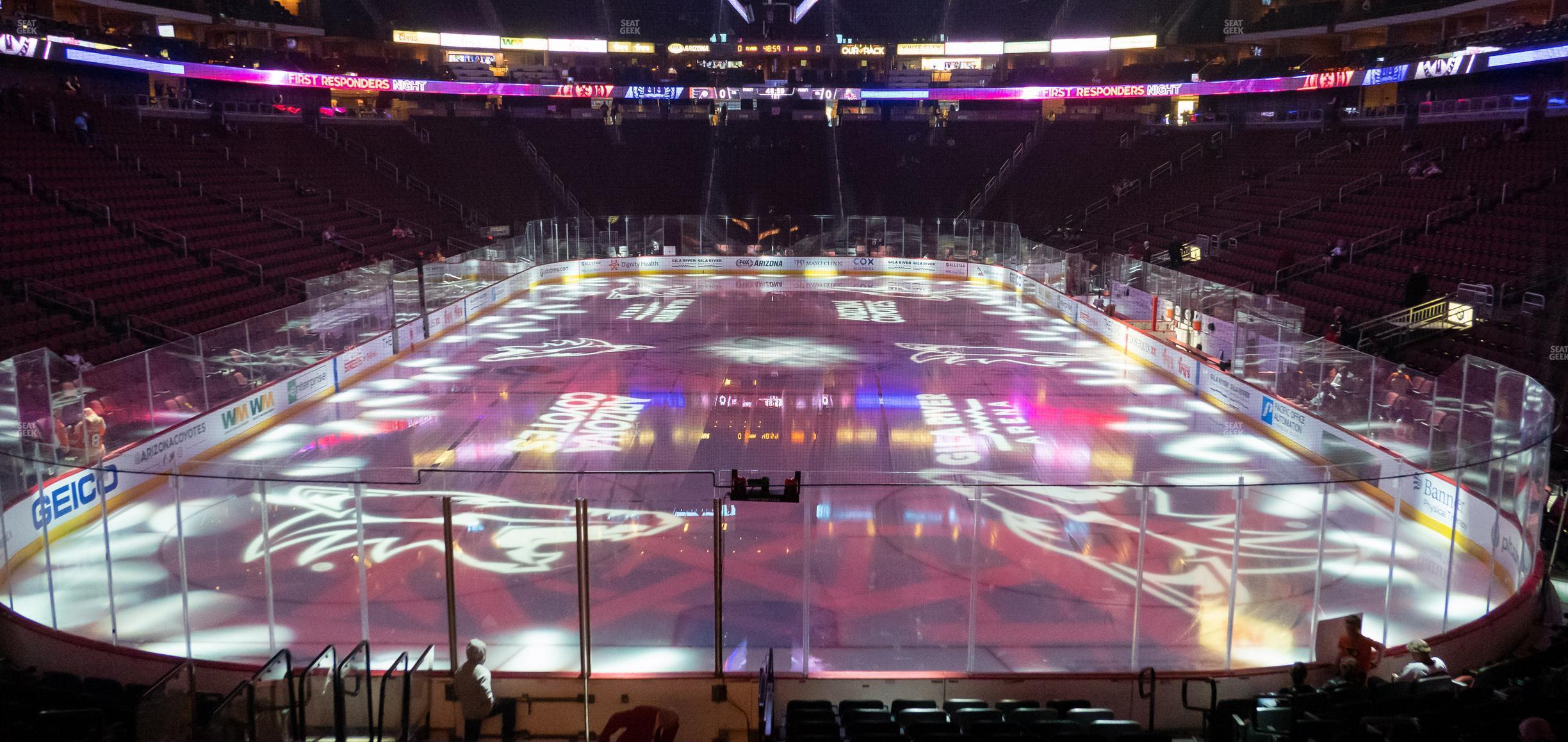 Seating view for Desert Diamond Arena Section 106