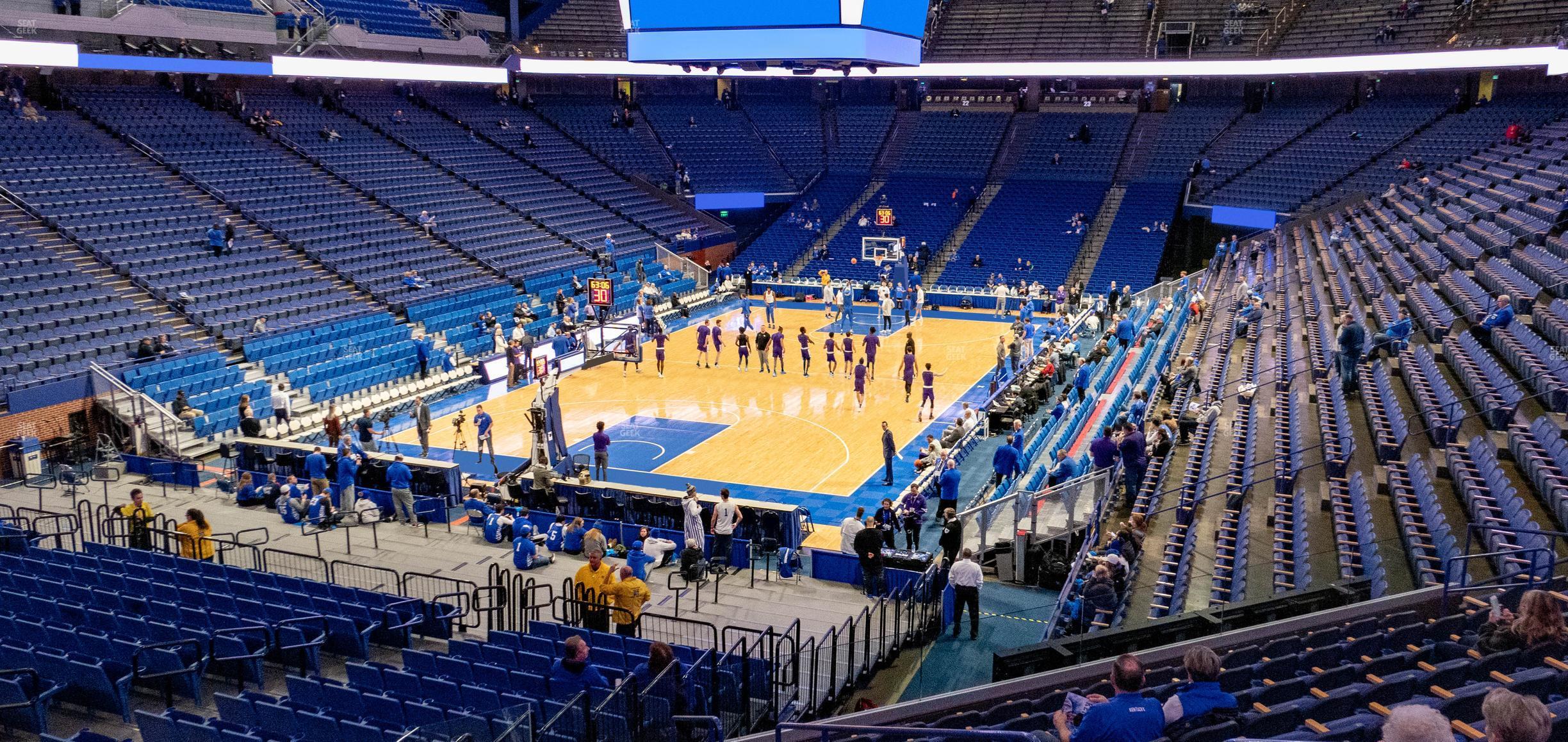 Seating view for Rupp Arena Section 37