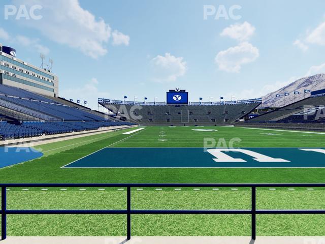 Seating view for LaVell Edwards Stadium Section 46