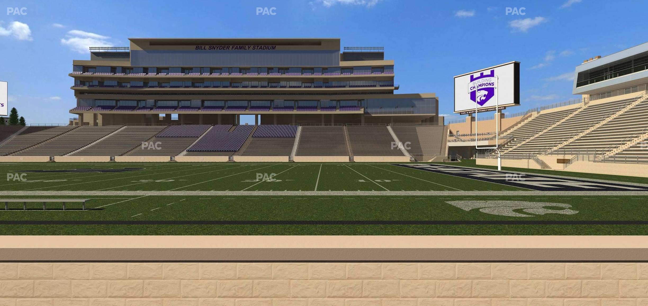 Seating view for Bill Snyder Family Stadium Section 26