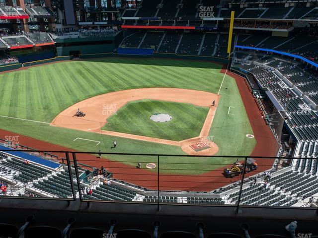 Seating view for Globe Life Field Section 214