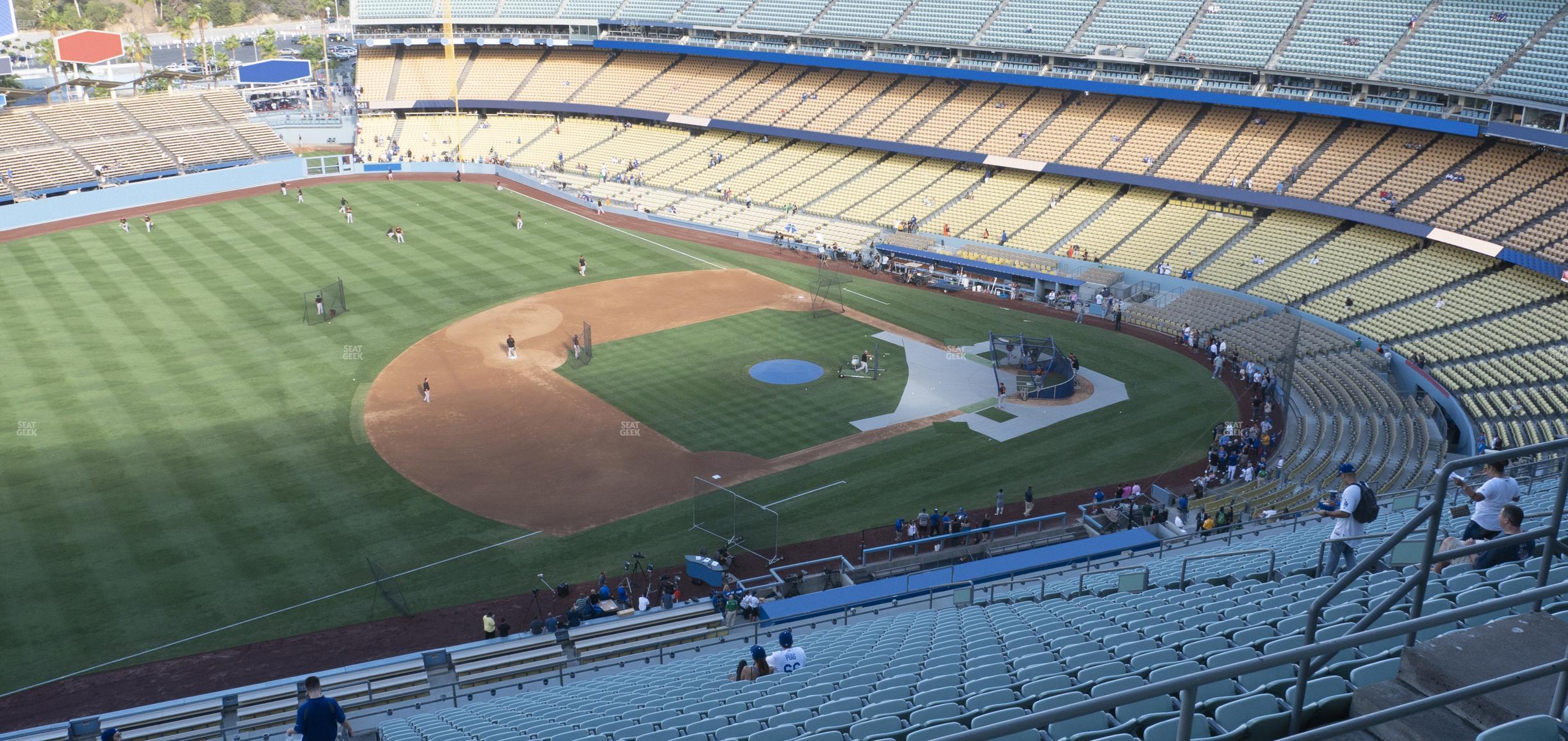 Seating view for Dodger Stadium Section 29 Rs