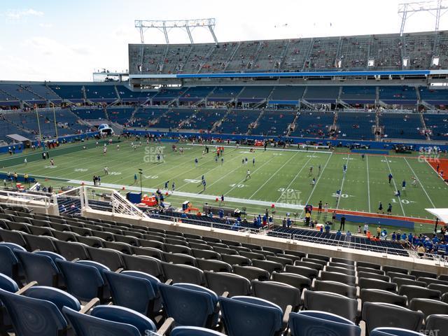 Seating view for Camping World Stadium Section Plaza 6