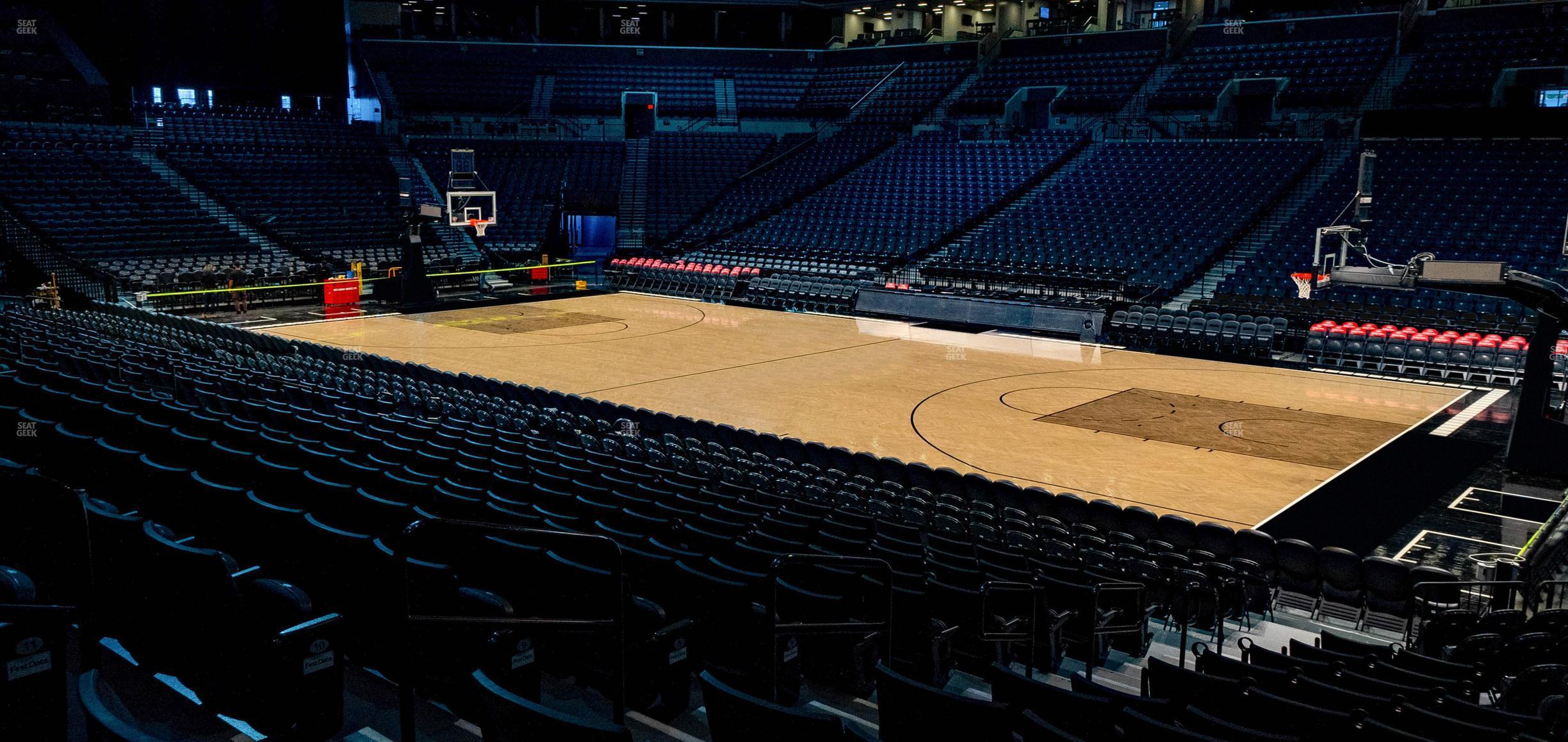 Seating view for Barclays Center Section 22