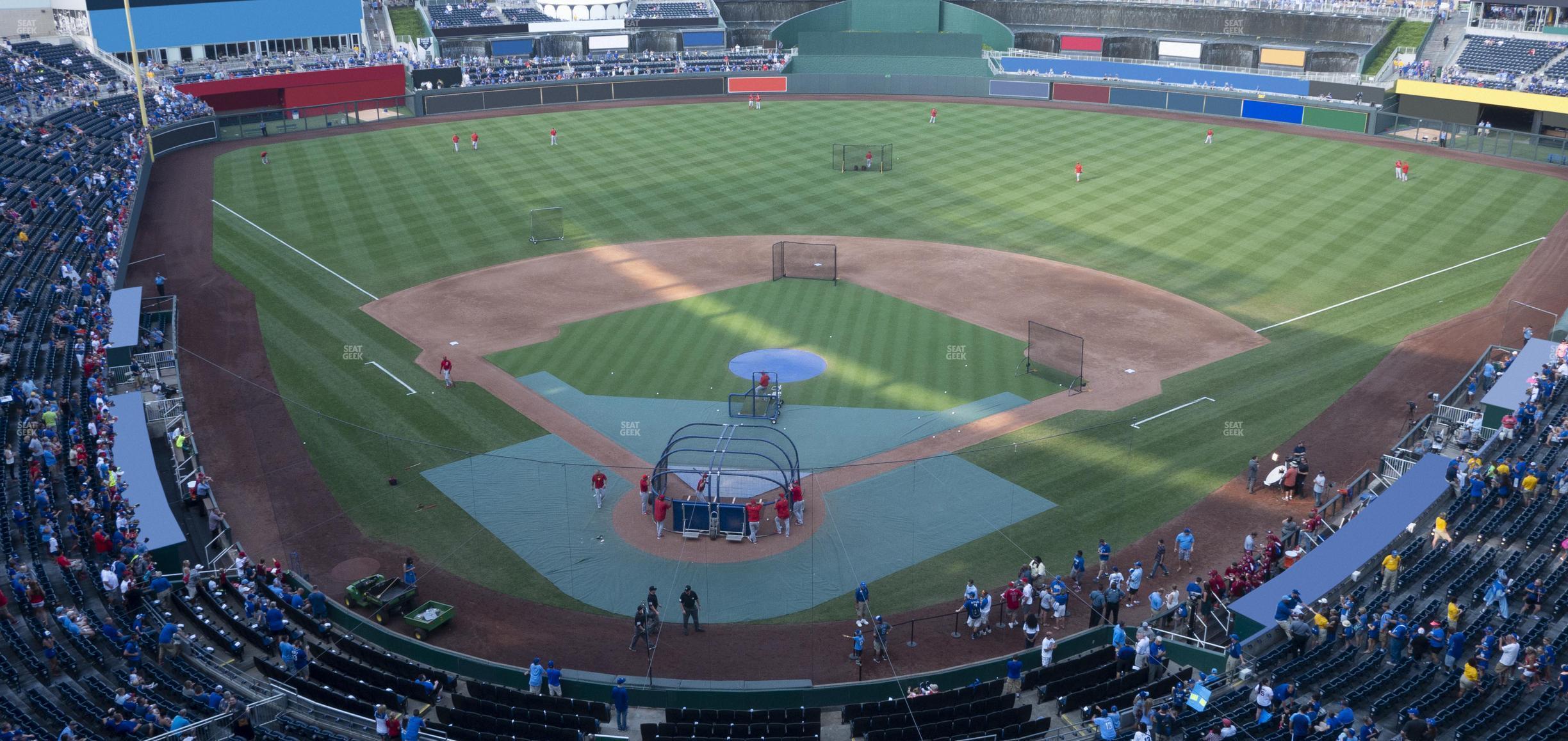 Seating view for Kauffman Stadium Section 421 R