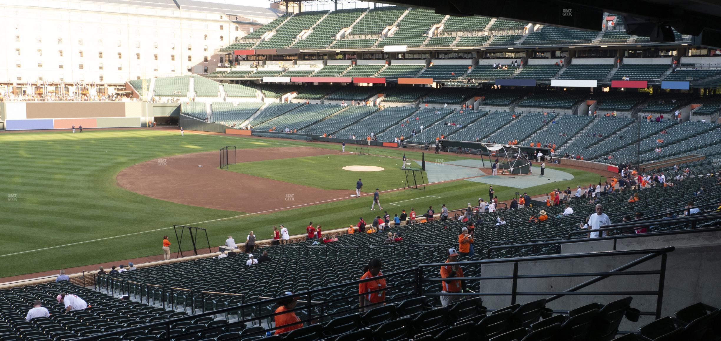 Seating view for Oriole Park at Camden Yards Section 61