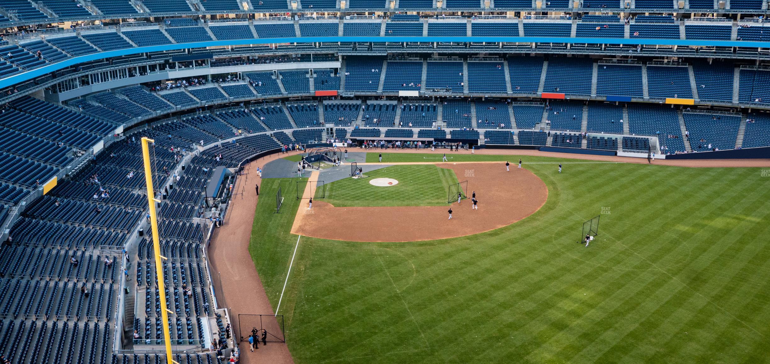 Seating view for Yankee Stadium Section Grandstand Level 406