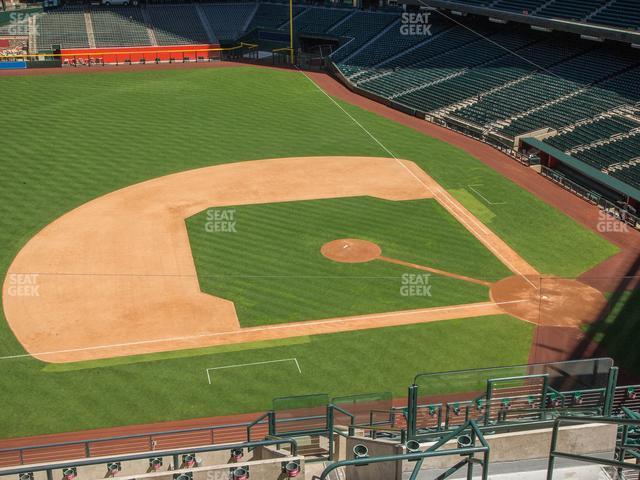 Seating view for Chase Field Section 323