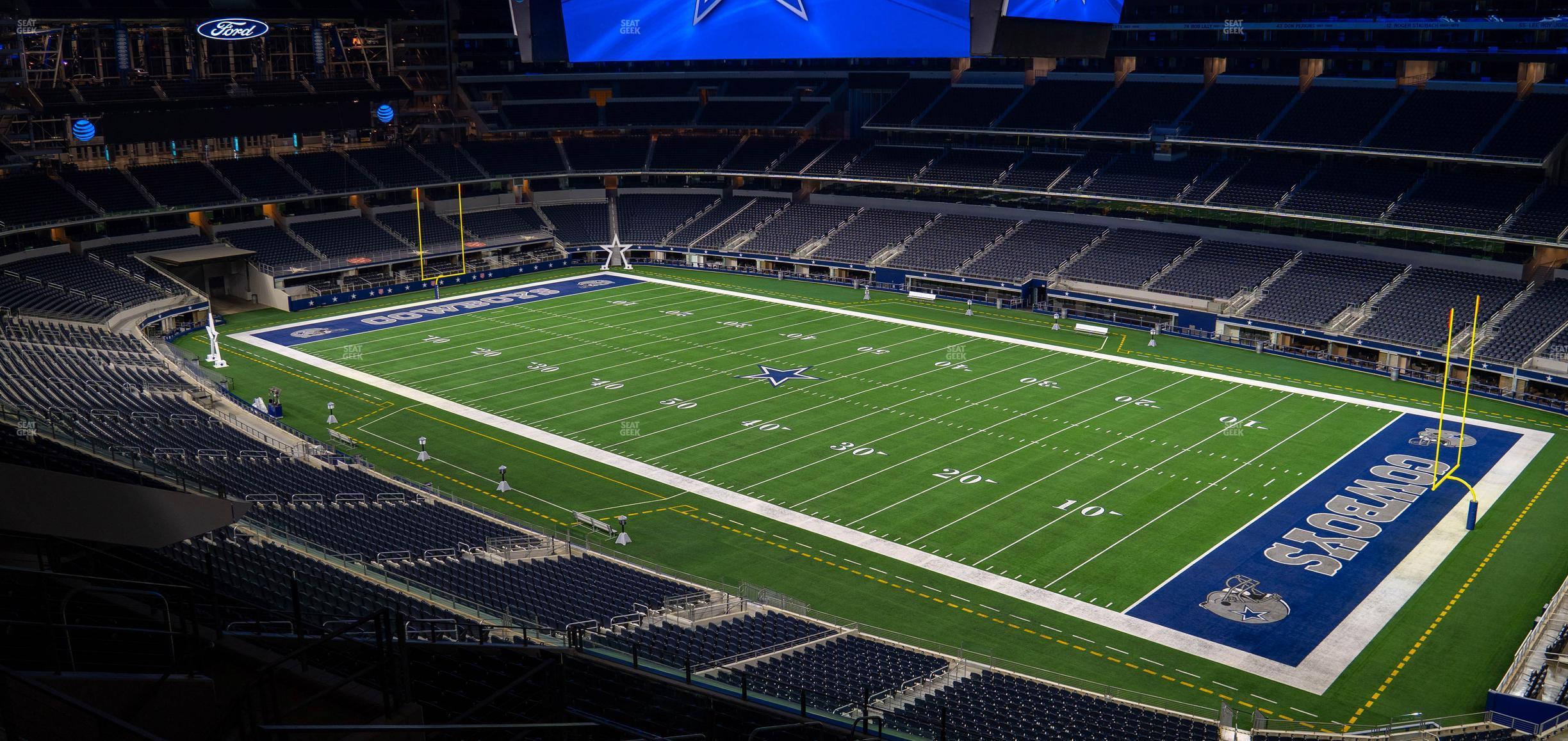 Seating view for AT&T Stadium Section Silver Suite 477