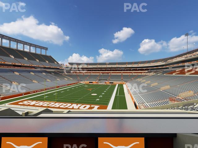 Seating view for Darrell K Royal - Texas Memorial Stadium Section 36 R