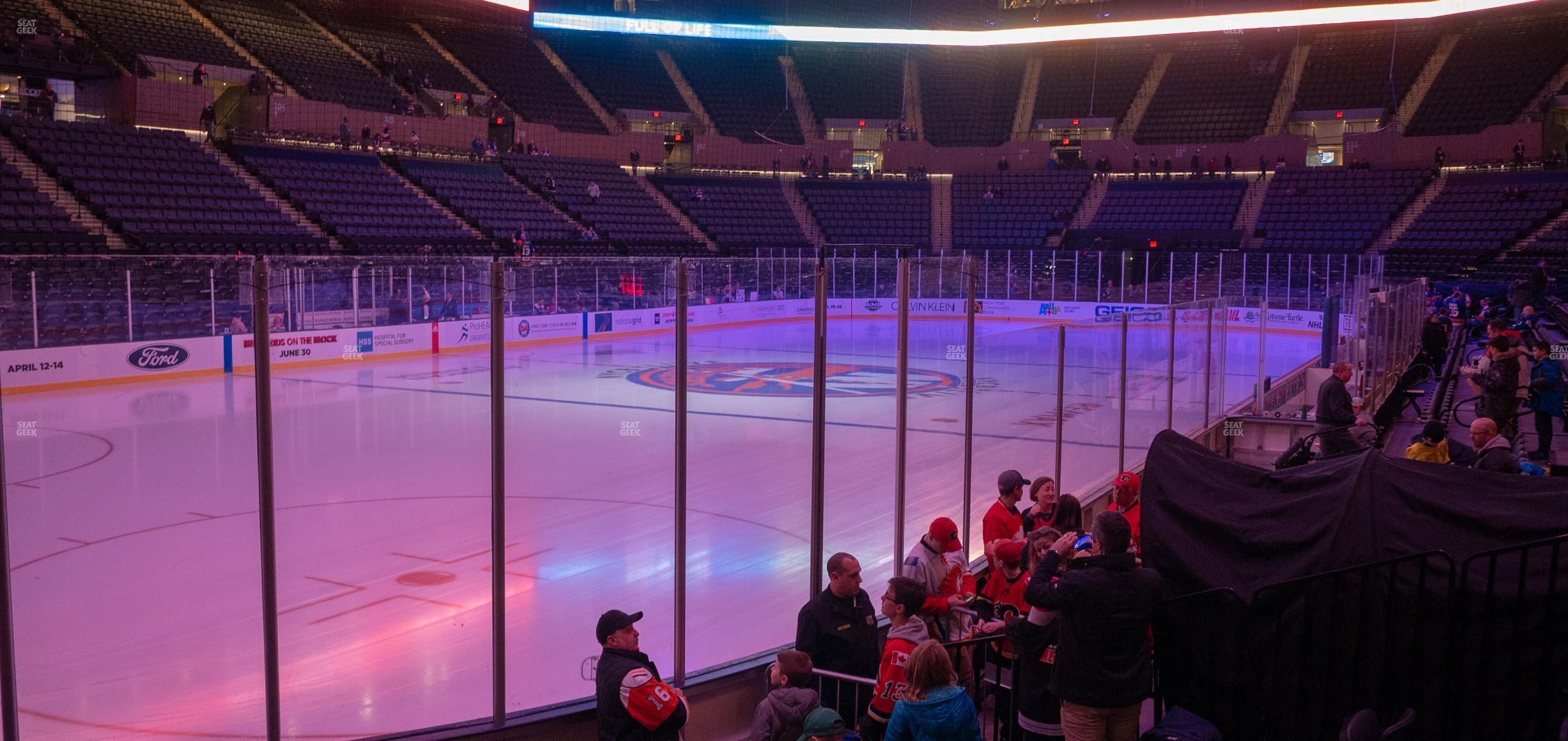 Seating view for Nassau Coliseum Section 21