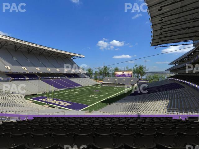 Seating view for Husky Stadium Section Club Husky 214