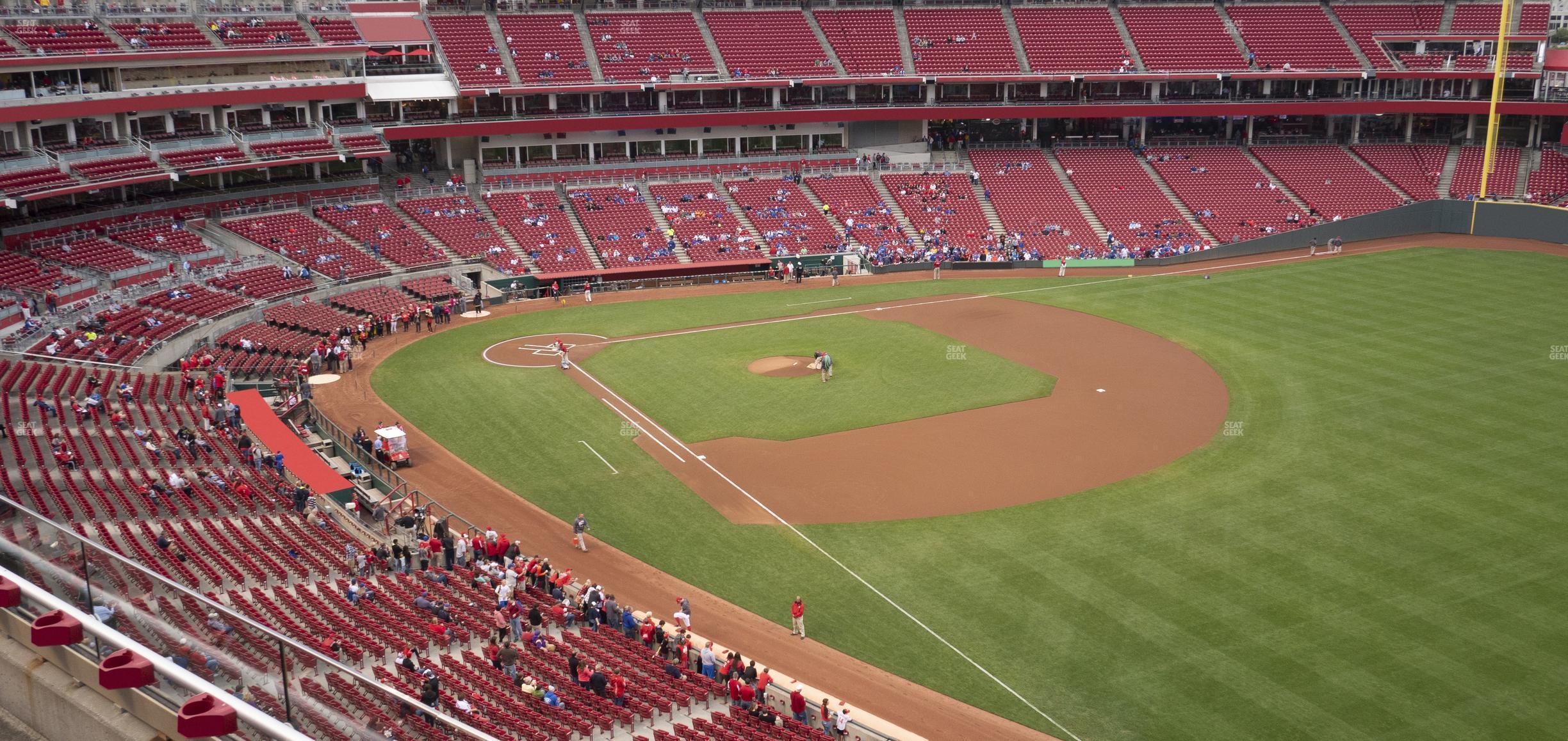 Seating view for Great American Ball Park Section 436